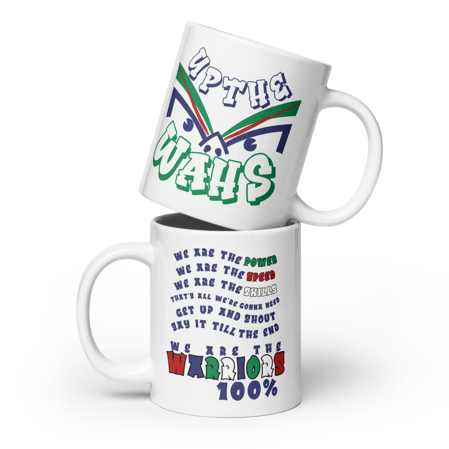 Up the Wahs Ceramic Coffee Mug 300ml and 500ml