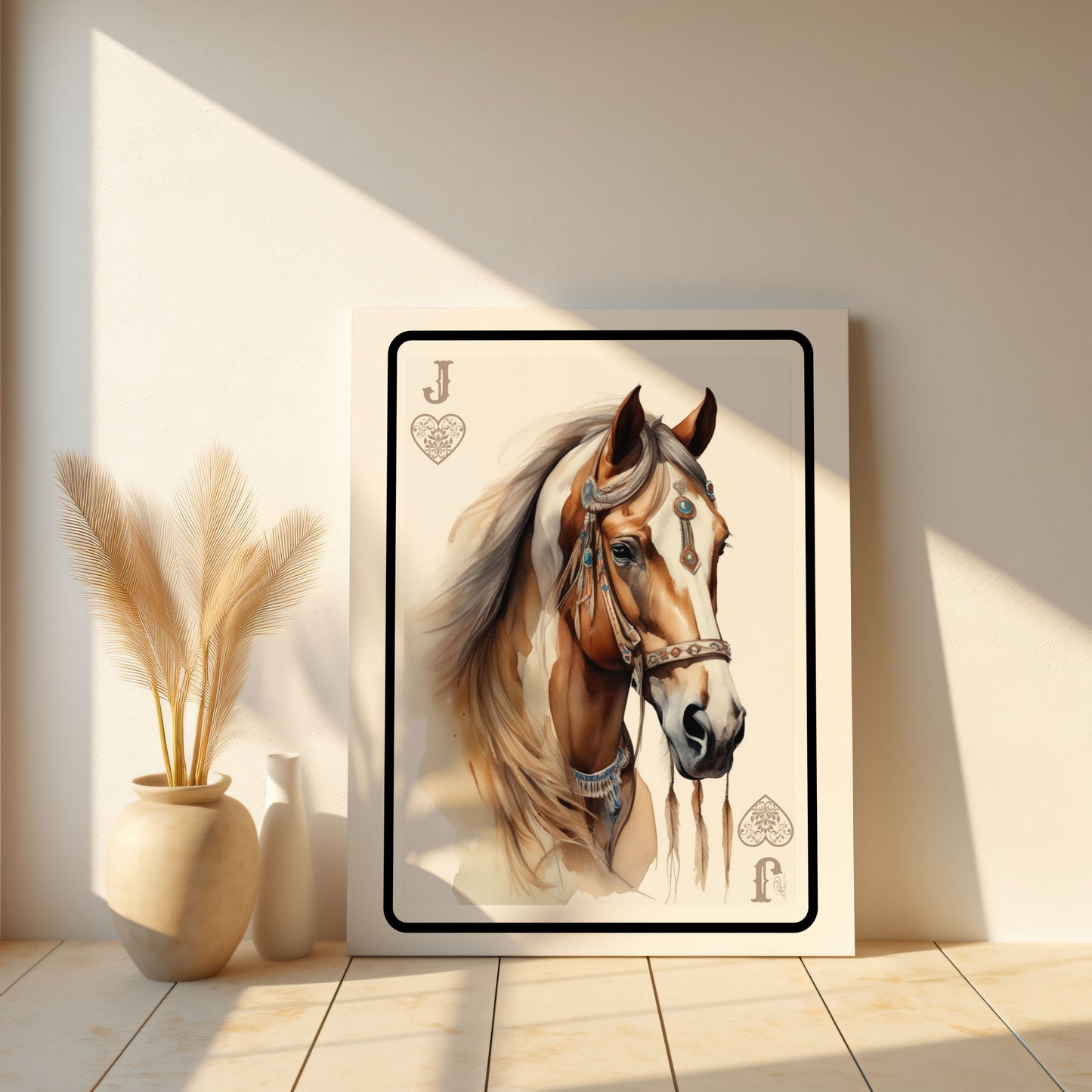 Wild West Poker Card Art Print Trio - Set 3