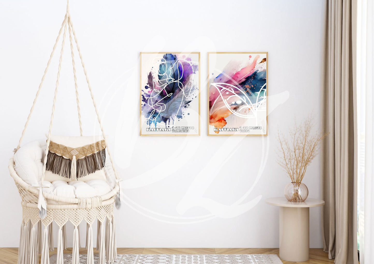 Kaitiaki | Full Set Size A5 |Digital Art Prints