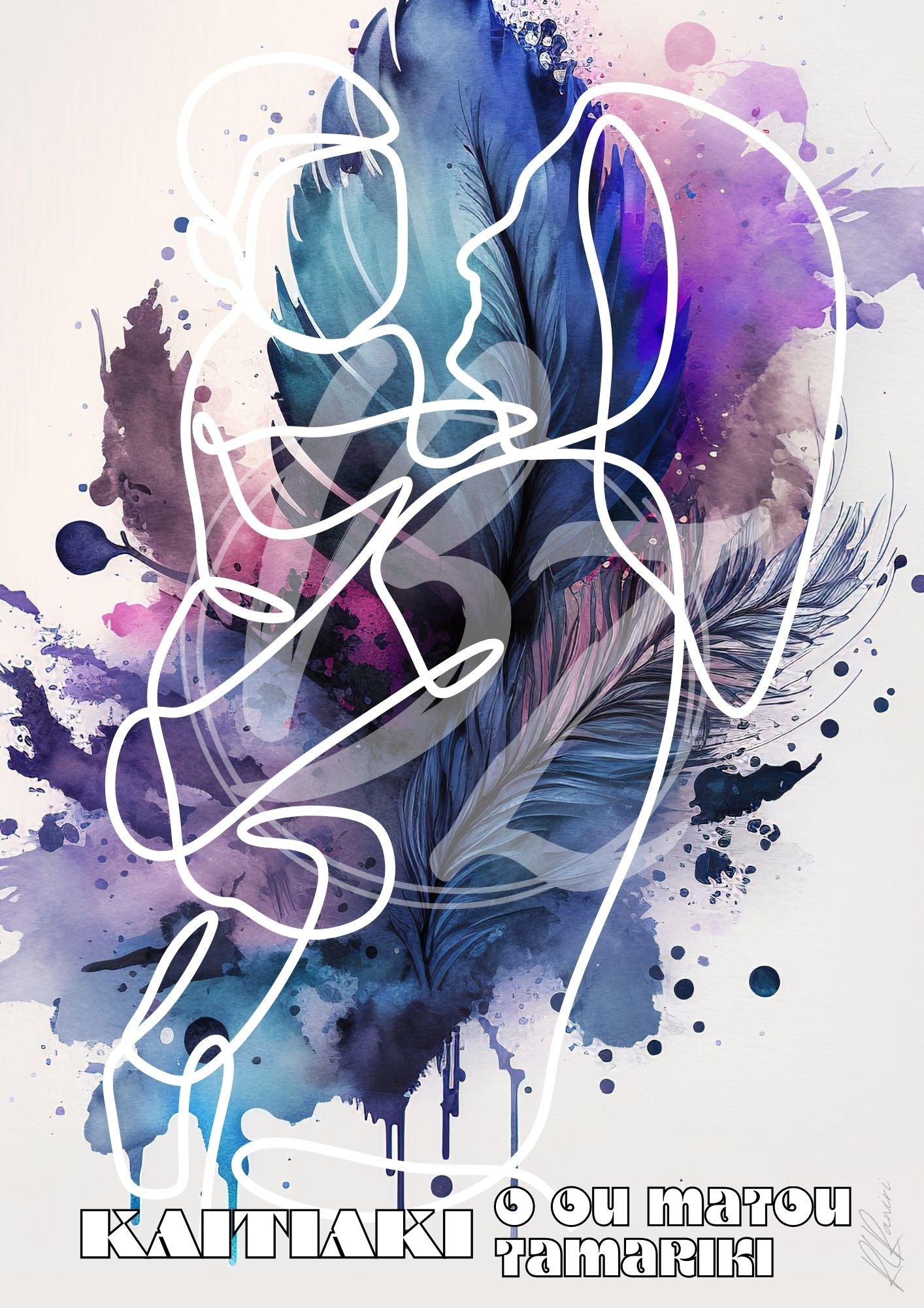 Kaitiaki | Full Set Size A4 | Digital Art Prints