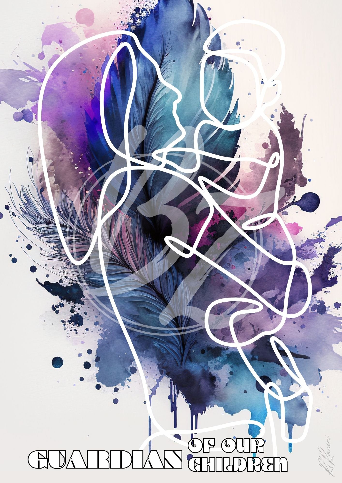 Kaitiaki | Full Set Size A4 | Digital Art Prints