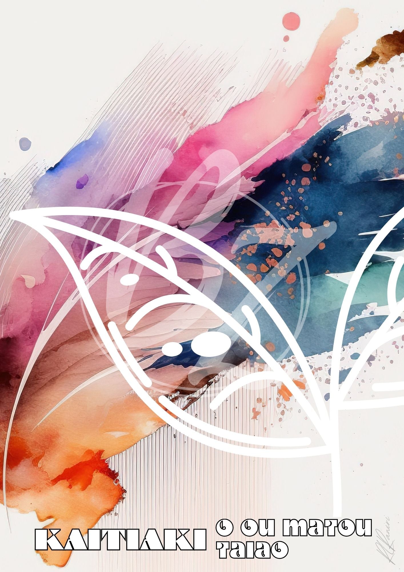 Kaitiaki | Full Set Size A4 | Digital Art Prints