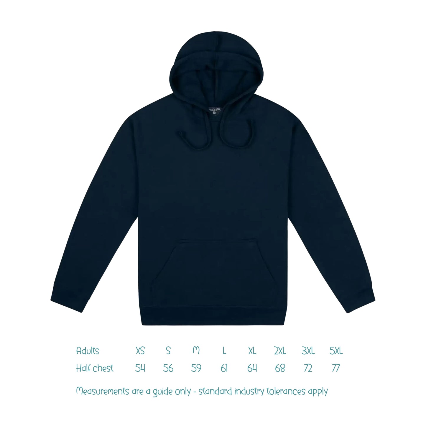 Cloke Edge Pullover Hoodie | Adult Hoodie | Navy
