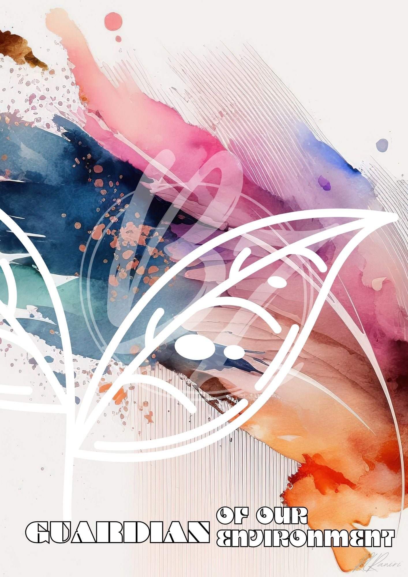 Kaitiaki | Full Set Size A4 | Digital Art Prints