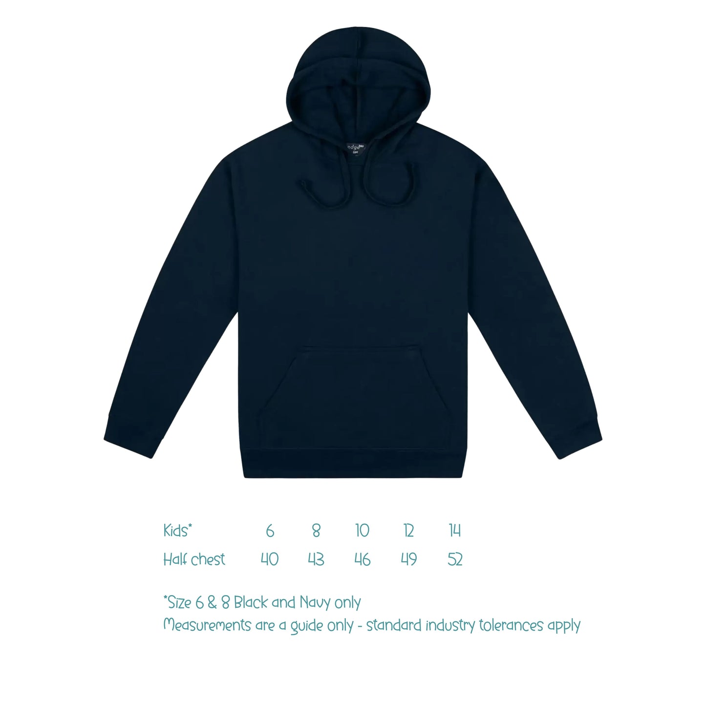 Cloke Edge Pullover Hoodie | Kids Hoodie | Navy