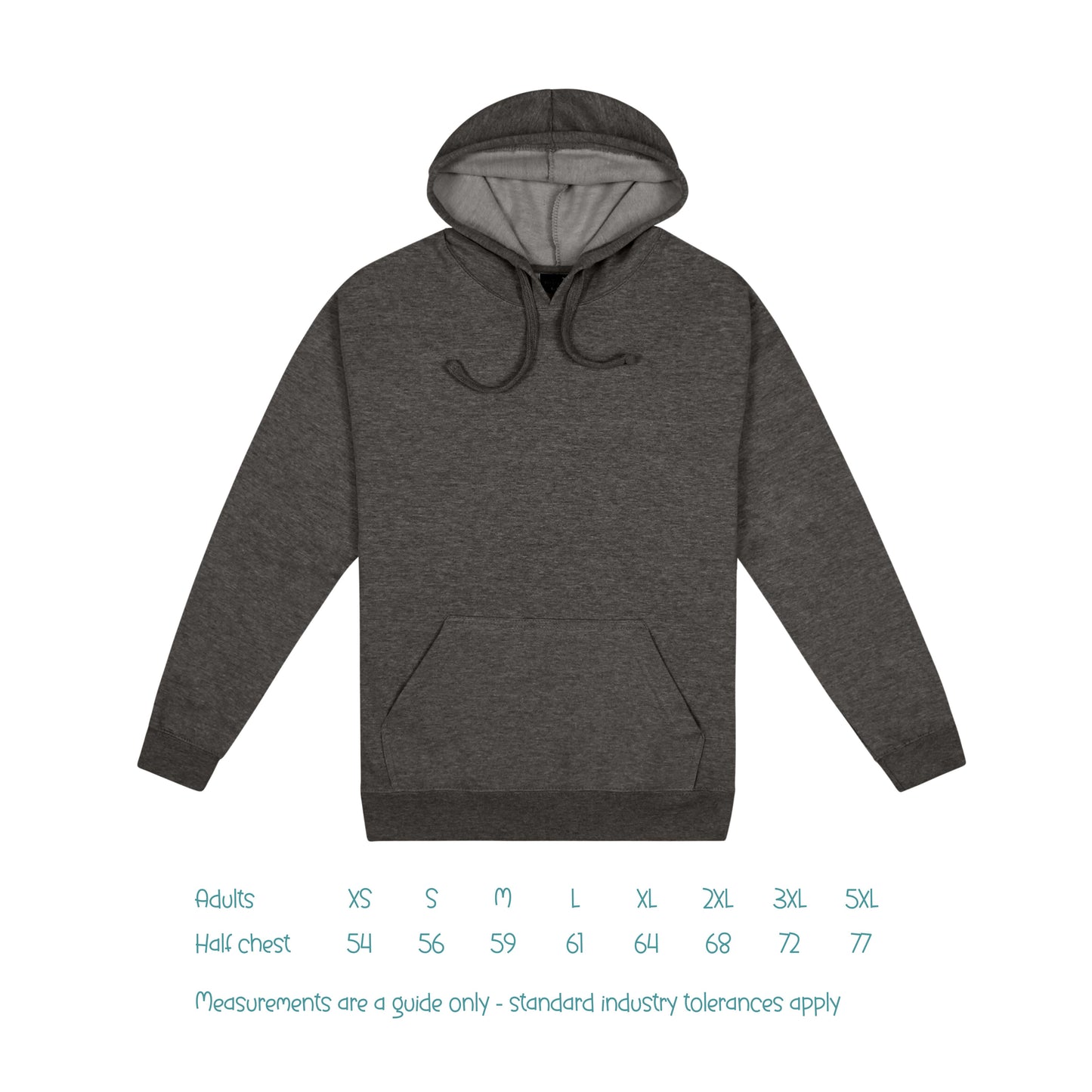 Cloke Edge Pullover Hoodie | Adult Hoodie | Charcoal