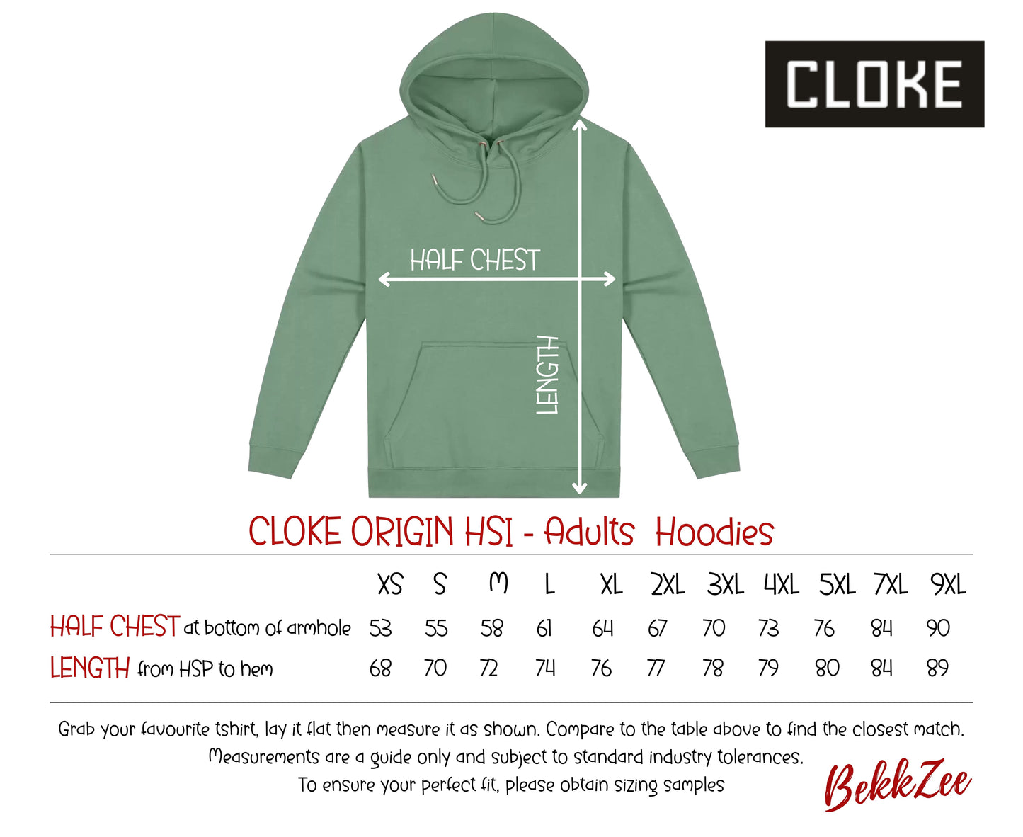 Cloke Origin HSI | Adult Hoodie | Sage