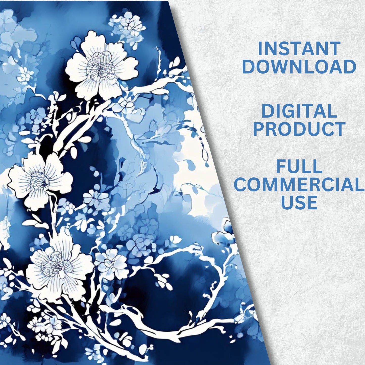 Oriental Blue | Watercolour