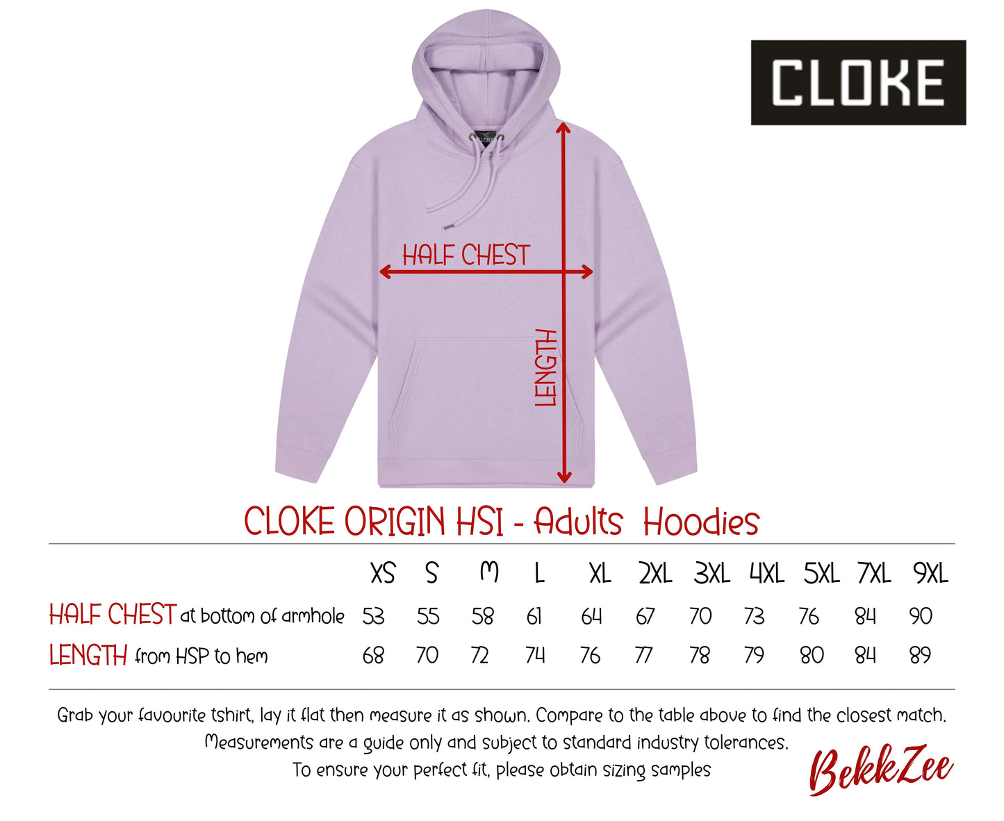 Cloke Origin HSI | Adult Hoodie | Lavender