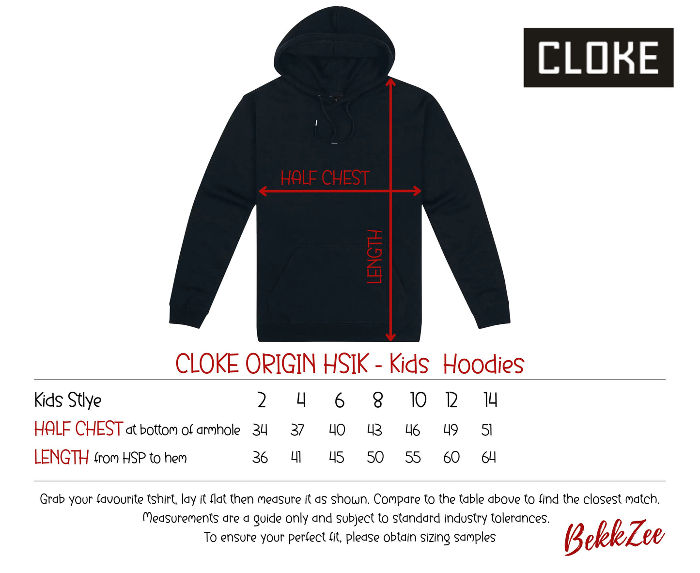Cloke Origin HSI | Kids Hoodie | Black