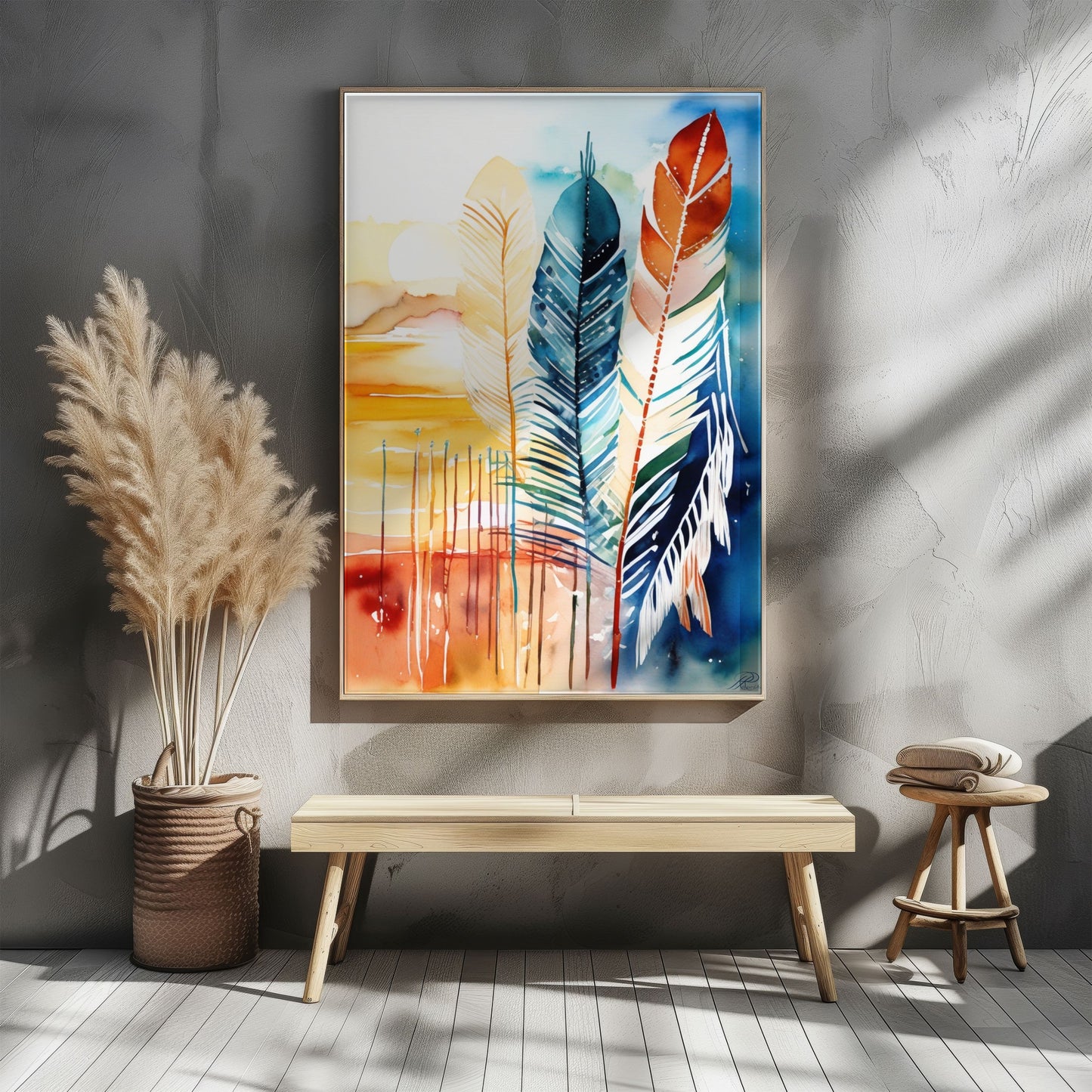 Western Coastal Wall Art | Print 2