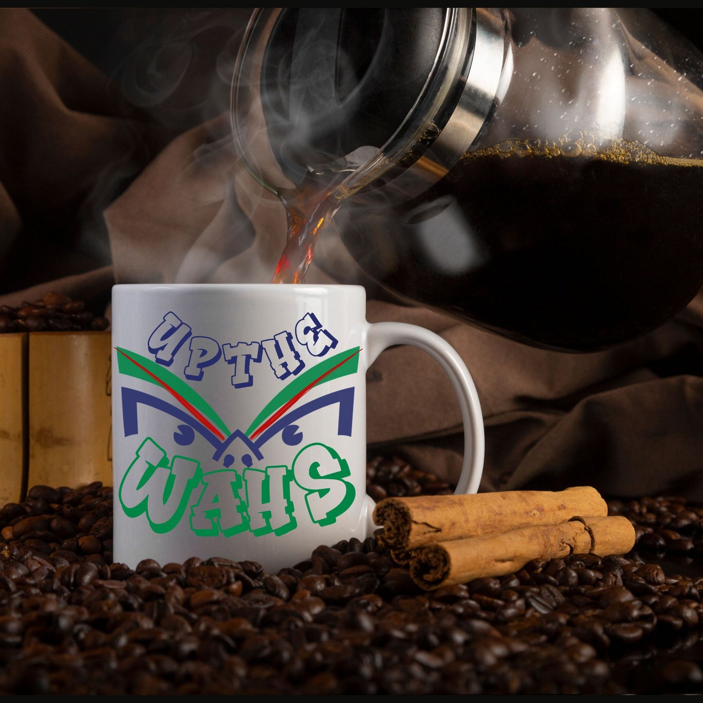 Up the Wahs Ceramic Coffee Mug 11oz and 15oz