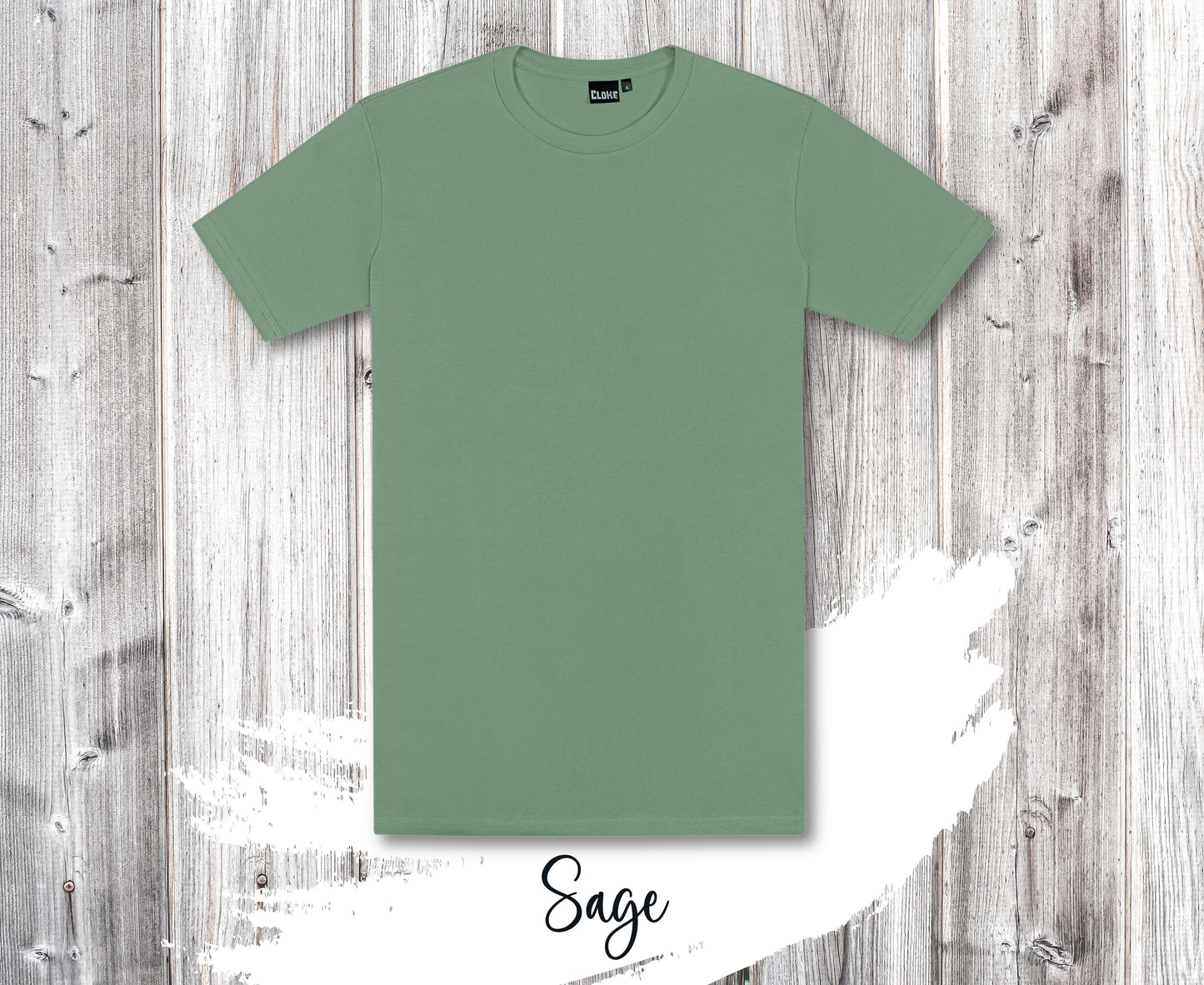 Cloke T101 | Adults T-shirts | Sage