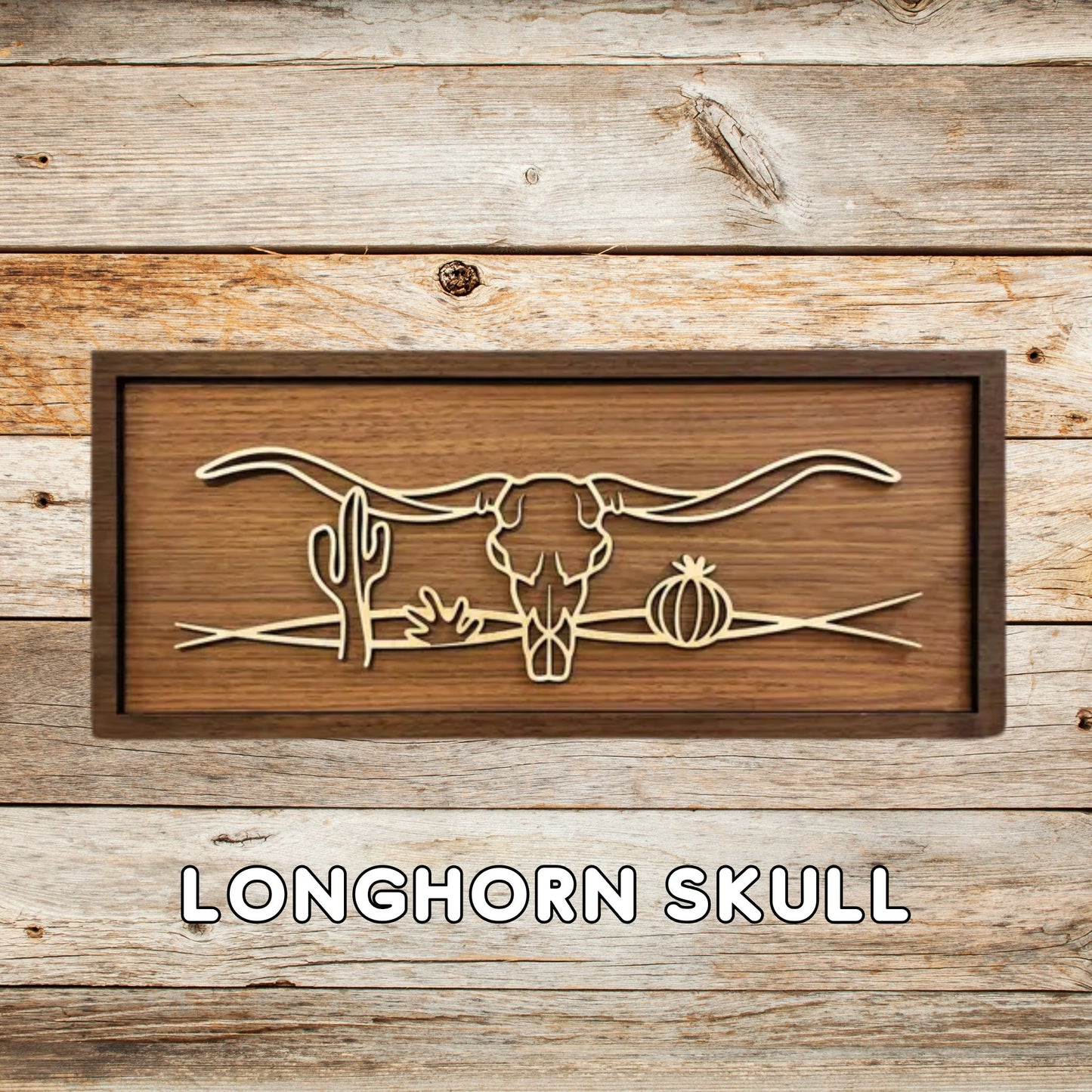 On The Farm | Handcrafted 3D Line Art Wooden Wall Decor | Laser Engraved