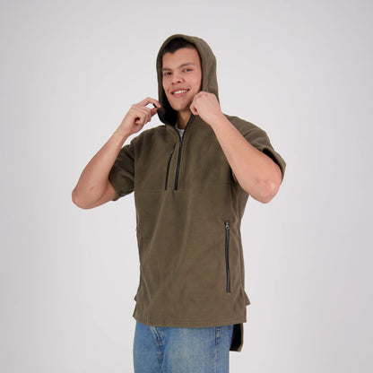 Hauroko Short Sleeve Windproof Fleece Tee
