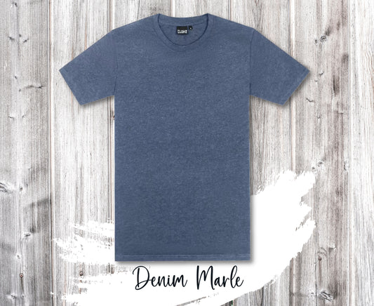 Cloke T101 | Adults T-shirts | Denim Marle