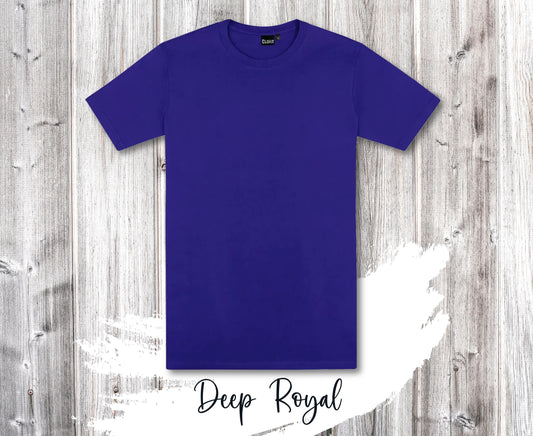 Cloke T101 | Adults T-shirts | Deep Royal