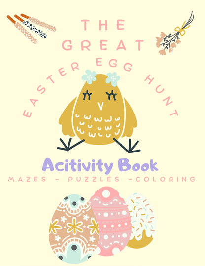 The Great Easter egg Hunt Activity Book – Ages 5 to 8