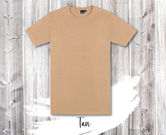 Cloke T101 | Adults T-shirts | Tan