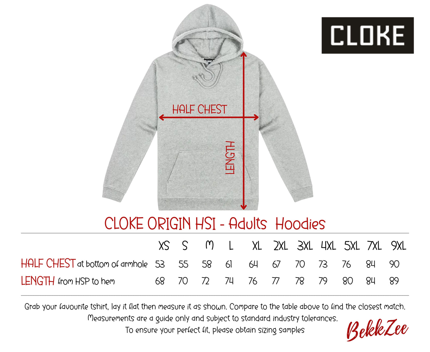 Cloke Origin HSI | Adult Hoodie | Grey Marle