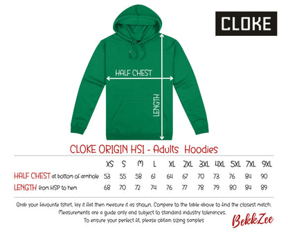 Cloke Origin HSI | Adult Hoodie | Kelly Green