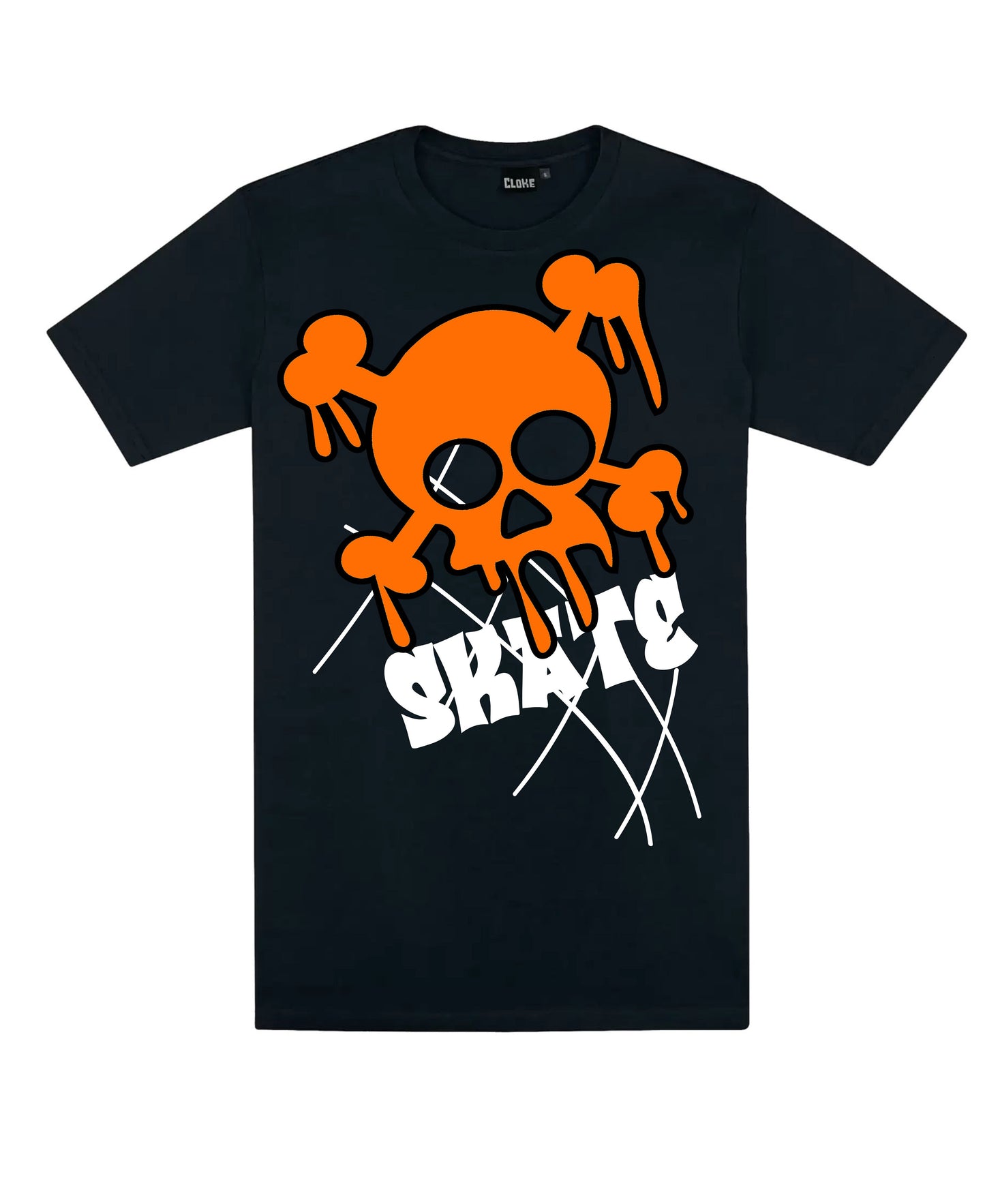 Neon Skull | Black Tshirt