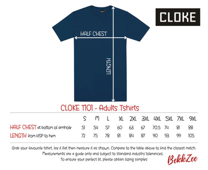 Cloke T101 | Adults T-shirts | Navy