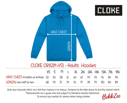 Cloke Origin HSI | Adult Hoodie | Aqua