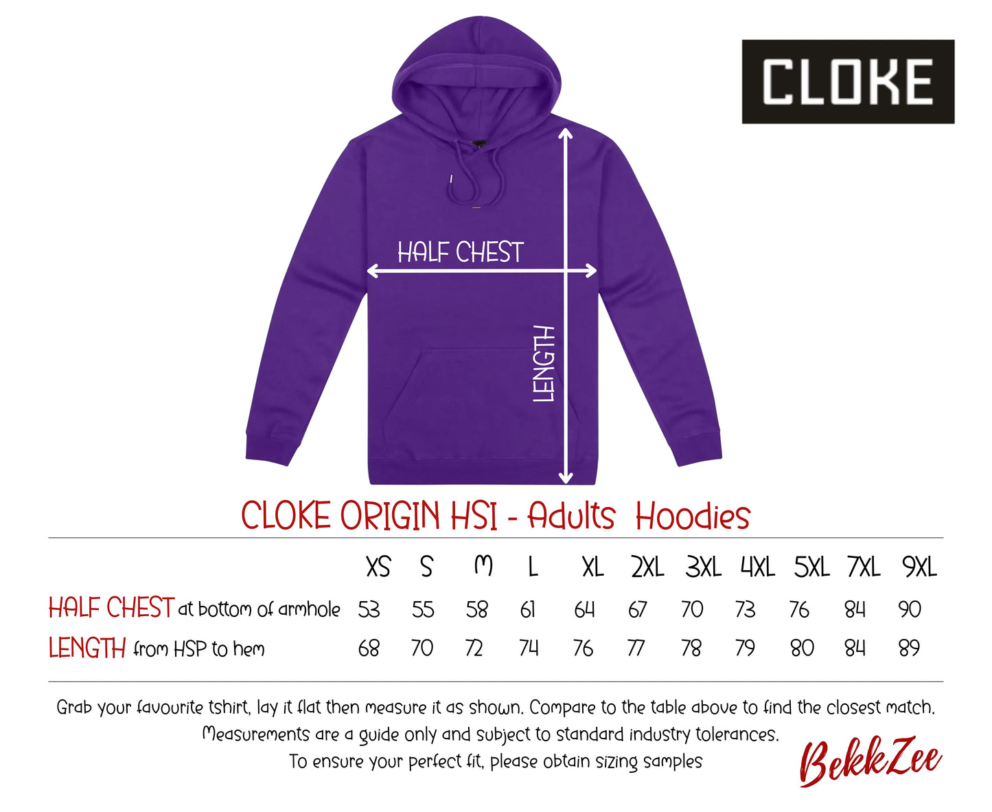 Cloke Origin HSI | Adult Hoodie | Purple