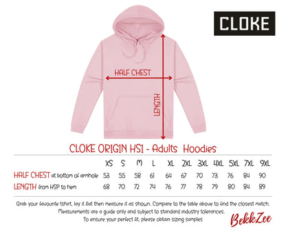 Cloke Origin HSI | Adult Hoodie | Pale Pink
