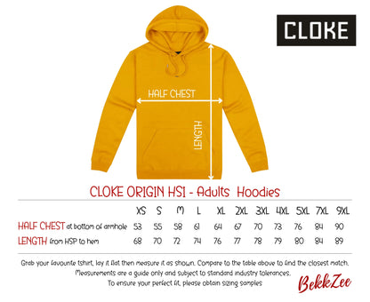 Cloke Origin HSI | Adult Hoodie | Gold