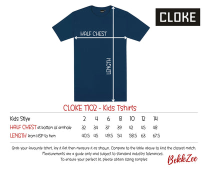 Cloke T102 | Kids T-shirts | Navy
