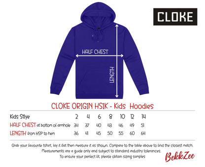 Cloke Origin HSI | Kids Hoodie | Deep Royal