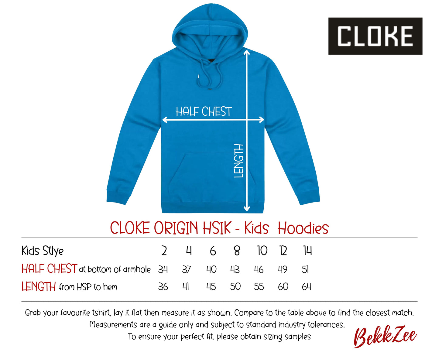 Cloke Origin HSI | Kids Hoodie | Aqua