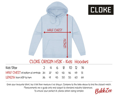 Cloke Origin HSI | Kids Hoodie | Pale Sky