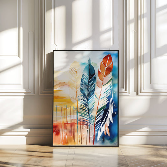 Western Coastal Wall Art | Print 2