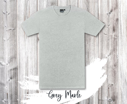 Cloke T101 | Adults T-shirts | Grey Marle