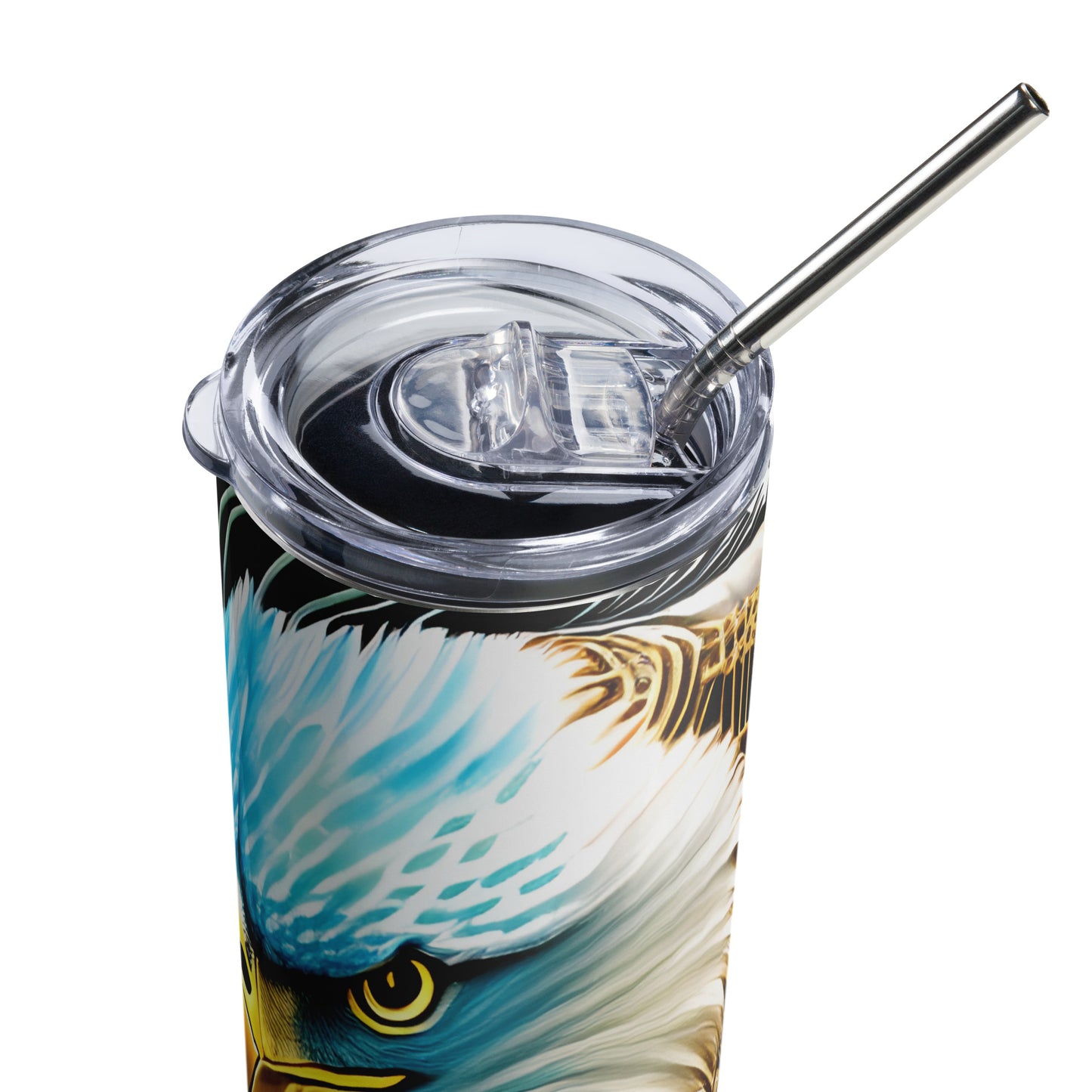 Native American Eagle | Skinny Tumbler 600ml